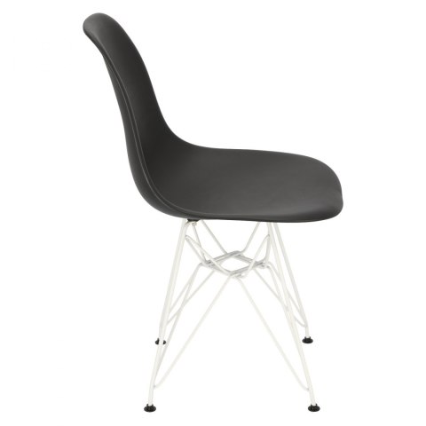 D2.DESIGN Krzesło P016 PP White czarne D2.DESIGN Krzesło P016 PP White czarne