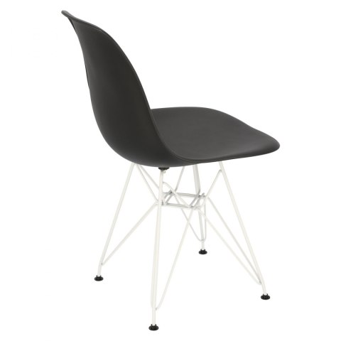 D2.DESIGN Krzesło P016 PP White czarne D2.DESIGN Krzesło P016 PP White czarne