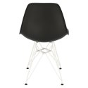 D2.DESIGN Krzesło P016 PP White czarne D2.DESIGN Krzesło P016 PP White czarne