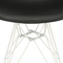 D2.DESIGN Krzesło P016 PP White czarne D2.DESIGN Krzesło P016 PP White czarne