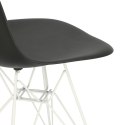 D2.DESIGN Krzesło P016 PP White czarne D2.DESIGN Krzesło P016 PP White czarne