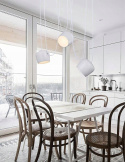 LAMPA WISZĄCA EYE BIAŁA - LED aluminium King Home DO LOFTÓW SALONÓW RESTAURACJI HOTELI LAMPA WISZĄCA EYE BIAŁA - LED aluminium King Home DO LOFTÓW SALONÓW RESTAURACJI HOTELI