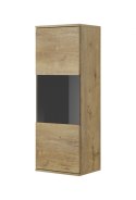 Halmar witryna NEST W-1 MDF fornir dąb lefkas/ czarny Halmar witryna NEST W-1 MDF fornir dąb lefkas/ czarny