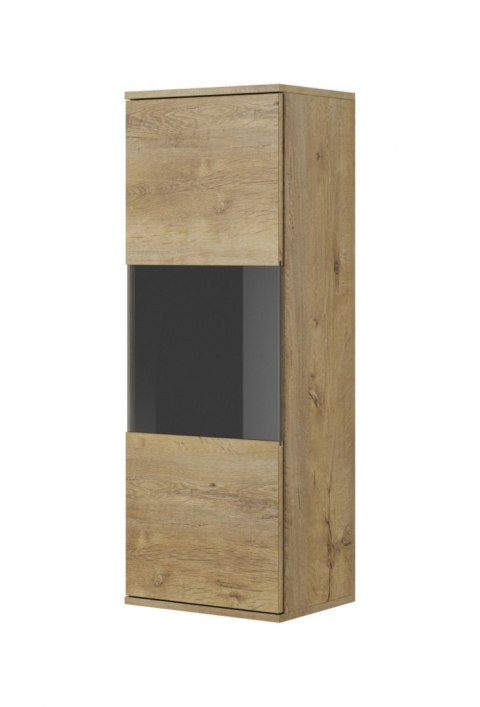 Halmar witryna NEST W-1 MDF fornir dąb lefkas/ czarny Halmar witryna NEST W-1 MDF fornir dąb lefkas/ czarny