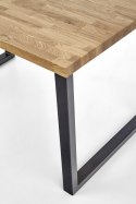 Halmar stół RADUS 120x78 drewno lite - dębowe kolor: dąb naturalny Halmar stół RADUS 120x78 drewno lite - dębowe kolor: dąb naturalny