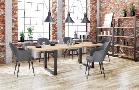 Halmar RADUS 140x85 MDF + okleina naturalna kolor: dąb naturalny Halmar RADUS 140x85 MDF + okleina naturalna kolor: dąb naturalny