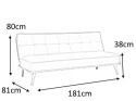 SIGNAL SOFA URBAN CURRY TAP.138/BUK