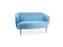 SIGNAL SOFA LENOX 2 TAPICEROWANA NIEBIESKI/CZARNY