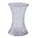 STOŁEK TABORET SOLO okrągły TRANSPARENTNY poliwęglan King Home STOŁEK TABORET SOLO okrągły TRANSPARENTNY poliwęglan King Home