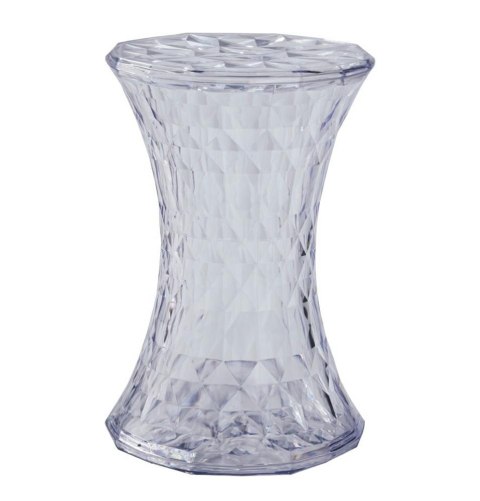 STOŁEK TABORET SOLO okrągły TRANSPARENTNY poliwęglan King Home STOŁEK TABORET SOLO okrągły TRANSPARENTNY poliwęglan King Home