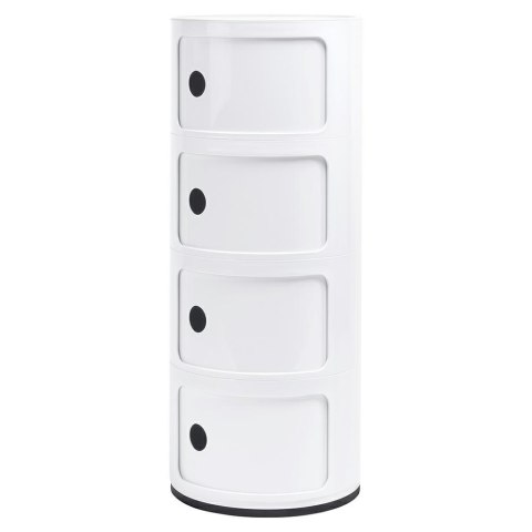 King Home Szafka COMBI 4 biała - tworzywo ABS przesuwne drzwi King Home Szafka COMBI 4 biała - tworzywo ABS przesuwne drzwi