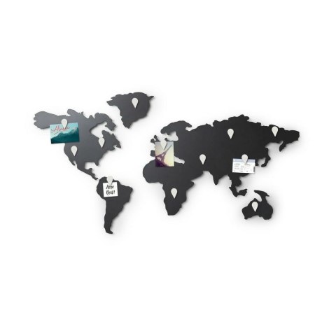UMBRA dekoracja ścienna metalowa MAPPIT - mapa świata UMBRA dekoracja ścienna metalowa MAPPIT - mapa świata