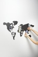 UMBRA dekoracja ścienna metalowa MAPPIT - mapa świata