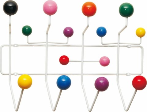 King Home Wieszak ALL COLOURS wielokolorowy - metal King Home Wieszak ALL COLOURS wielokolorowy - metal