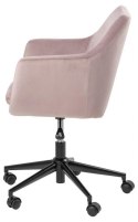 ACTONA Fotel biurowy na kółkach Nora VIC różowy