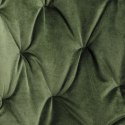 ACTONA Krzesło Batilda VIC Forest green/ pikowa na ACTONA Krzesło Batilda VIC Forest green/ pikowa na