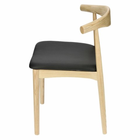 D2.DESIGN Krzesło Codo drewno jesionowe natural siedzisko sztuczna skóra D2.DESIGN Krzesło Codo drewno jesionowe natural siedzisko sztuczna skóra