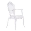 KRZESŁO Z PODŁOKIETNIKAMI KING ARM transparentne - poliwęglan KING HOME KRZESŁO Z PODŁOKIETNIKAMI KING ARM transparentne - poliwęglan KING HOME