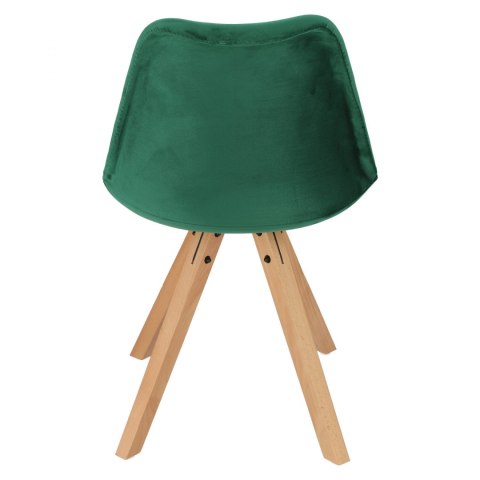 Intesi Krzesło Norden Star Square Velvet zielo ne Intesi Krzesło Norden Star Square Velvet zielo ne