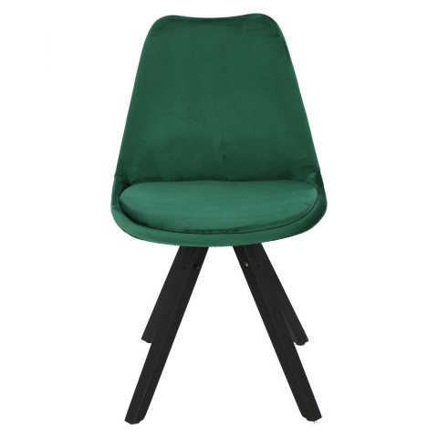 Intesi Krzesło Norden Star Square black Velvet zielone Intesi Krzesło Norden Star Square black Velvet zielone