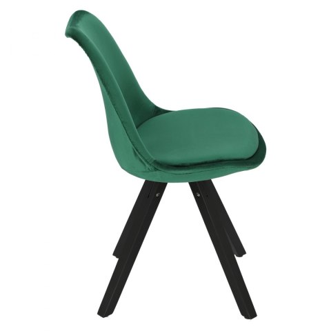 Intesi Krzesło Norden Star Square black Velvet zielone Intesi Krzesło Norden Star Square black Velvet zielone