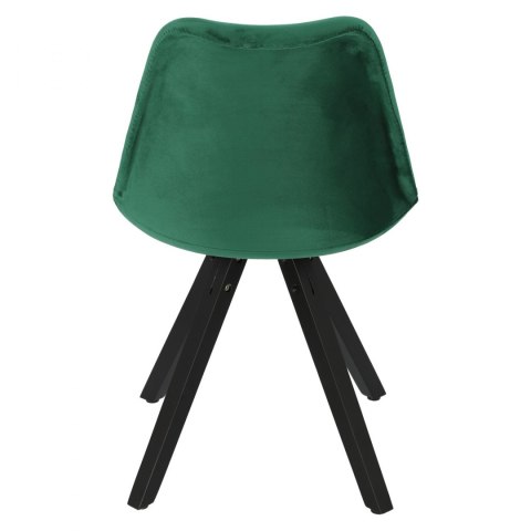 Intesi Krzesło Norden Star Square black Velvet zielone Intesi Krzesło Norden Star Square black Velvet zielone