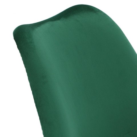 Intesi Krzesło Norden Star Square black Velvet zielone Intesi Krzesło Norden Star Square black Velvet zielone