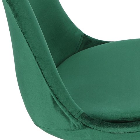 Intesi Krzesło Norden Star Square black Velvet zielone Intesi Krzesło Norden Star Square black Velvet zielone
