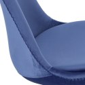 Intesi Krzesło Norden Star Velvet niebieskie Intesi Krzesło Norden Star Velvet niebieskie