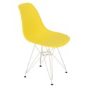 D2.DESIGN Krzesło P016 PP White żółte D2.DESIGN Krzesło P016 PP White żółte