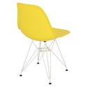 D2.DESIGN Krzesło P016 PP White żółte D2.DESIGN Krzesło P016 PP White żółte