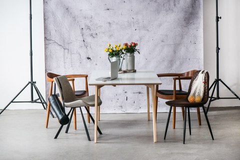 KRZESŁO Z PODŁOKIETNIKAMI President drewniane NATURALNY siedzisko EKOSKÓRA D2.DESIGN KRZESŁO Z PODŁOKIETNIKAMI President drewniane NATURALNY siedzisko EKOSKÓRA D2.DESIGN