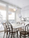 King Home Lampa wisząca sufitowa EYE 3 biała LED aluminium możliwoś rozmieszczenia reflektorów w różnych odległościach od siebie King Home Lampa wisząca sufitowa EYE 3 biała LED aluminium możliwoś rozmieszczenia reflektorów w różnych odległościach od siebie
