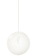King Home Lampa wisząca LUNA 40 biała - sznurek konopny King Home Lampa wisząca LUNA 40 biała - sznurek konopny
