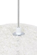 King Home Lampa wisząca LUNA 40 biała - sznurek konopny King Home Lampa wisząca LUNA 40 biała - sznurek konopny