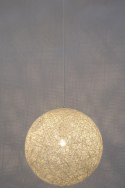 King Home Lampa wisząca LUNA 40 biała - sznurek konopny King Home Lampa wisząca LUNA 40 biała - sznurek konopny