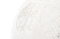 King Home Lampa wisząca LUNA 60 kula biała - sznurek konopny E27 King Home Lampa wisząca LUNA 60 kula biała - sznurek konopny E27