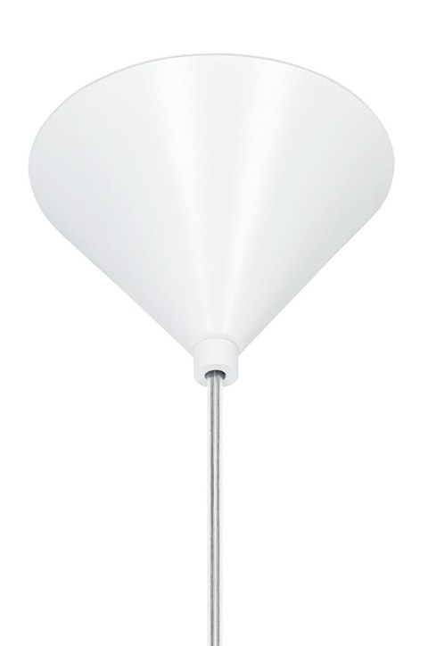 King Home Lampa wisząca LUNA 60 kula biała - sznurek konopny E27 King Home Lampa wisząca LUNA 60 kula biała - sznurek konopny E27