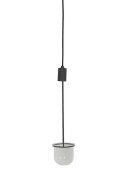 Light&Living Lampa wisząca Yazlin z uchwytem na rośli ny szara Light&Living Lampa wisząca Yazlin z uchwytem na rośli ny szara