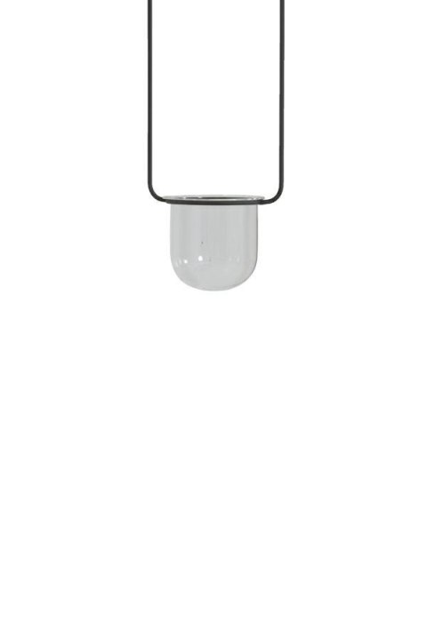 Light&Living Lampa wisząca Yazlin z uchwytem na rośli ny szara Light&Living Lampa wisząca Yazlin z uchwytem na rośli ny szara