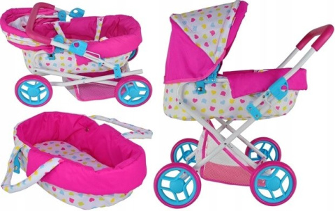 Milly Mally Wózek dla lalek Alice Candy Milly Mally Wózek dla lalek Alice Candy