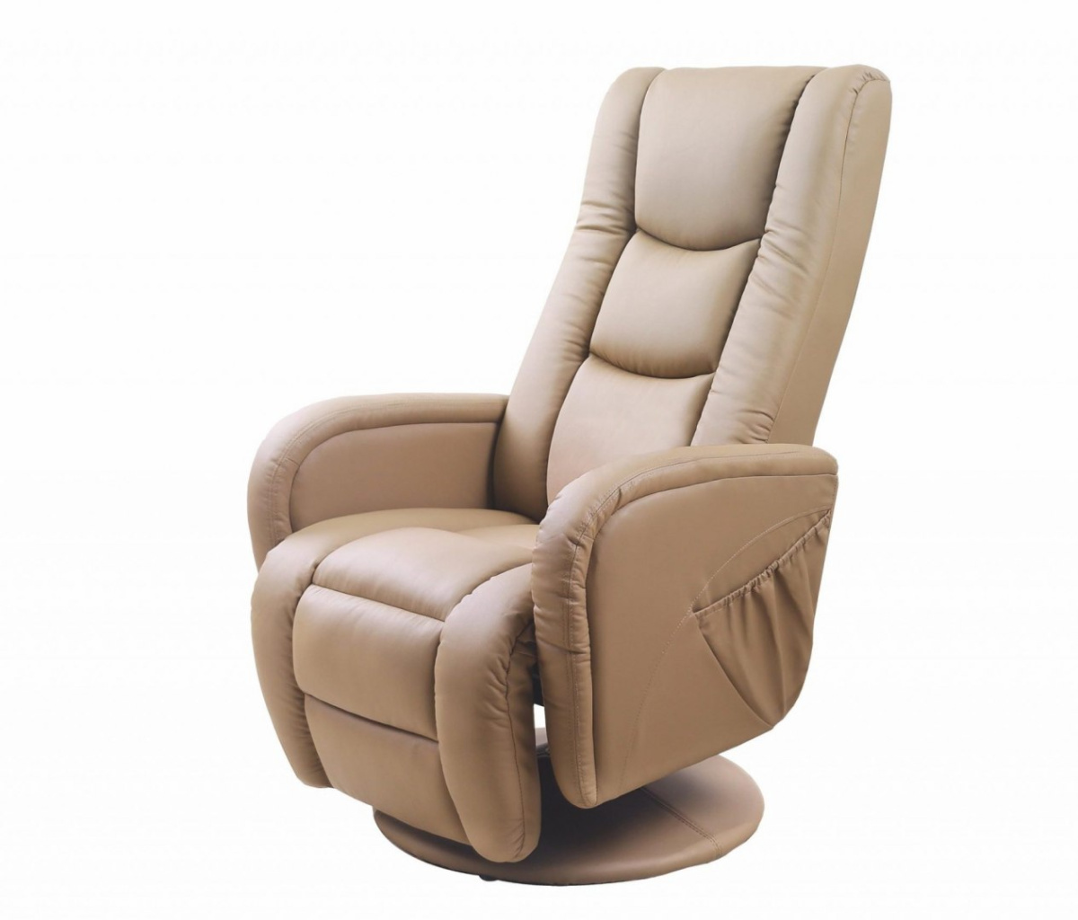 OD RĘKI Halmar PULSAR Relaksacyjny fotel z masażem i podgrzewaniem beżowy