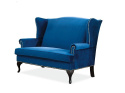SIGNAL SOFA BENJAMIN 2 VELVET GRANATOWY/ WENGE SIGNAL SOFA BENJAMIN 2 VELVET GRANATOWY/ WENGE