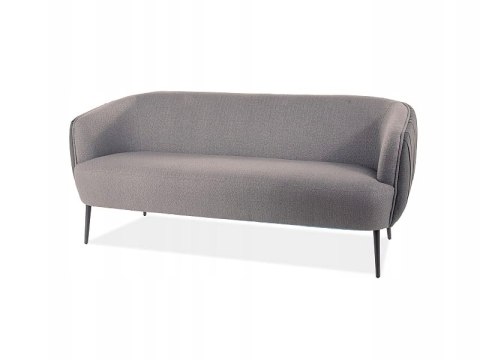 SIGNAL SOFA LENOX 2 TAPICEROWANA SZARY/CZARNY SIGNAL SOFA LENOX 2 TAPICEROWANA SZARY/CZARNY