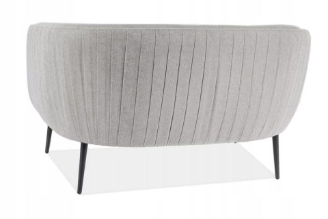 SIGNAL SOFA LENOX 2 TAPICEROWANA SZARY/CZARNY SIGNAL SOFA LENOX 2 TAPICEROWANA SZARY/CZARNY