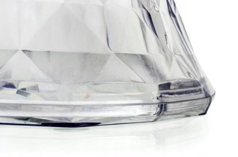 STOŁEK TABORET SOLO okrągły TRANSPARENTNY poliwęglan King Home STOŁEK TABORET SOLO okrągły TRANSPARENTNY poliwęglan King Home