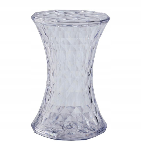 STOŁEK TABORET SOLO okrągły TRANSPARENTNY poliwęglan King Home STOŁEK TABORET SOLO okrągły TRANSPARENTNY poliwęglan King Home