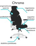 Halmar CHRONO fotel gabinetowy obrotowy biało-czarny Multiblock gamingowy krzesło do biurka Gamingowe Halmar CHRONO fotel gabinetowy obrotowy biało-czarny Multiblock gamingowy krzesło do biurka Gamingowe