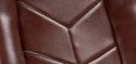 HALMAR CODY fotel gabinetowy brązowy ekoskóra TILT