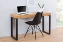 INVICTA biurko OAK 120 dąb - fornirowany MDF, nogi metalowe INVICTA biurko OAK 120 dąb - fornirowany MDF, nogi metalowe